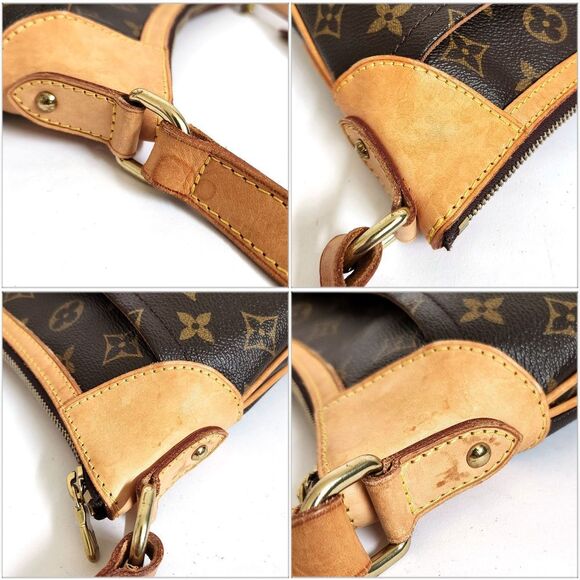 LOUIS VUITTON Brown Monogram Shoulder Bag - Picture 4 of 9